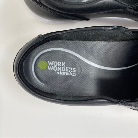 Dansko Work Wonders Clarks Slip-On Loafer Black Women's Size 7M - Picture 4 of 9